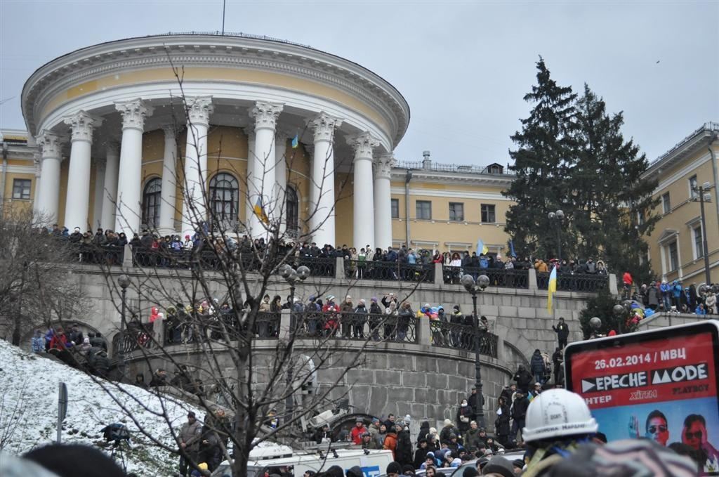 Евромайдан вышел на Марш миллиона. Фоторепортаж