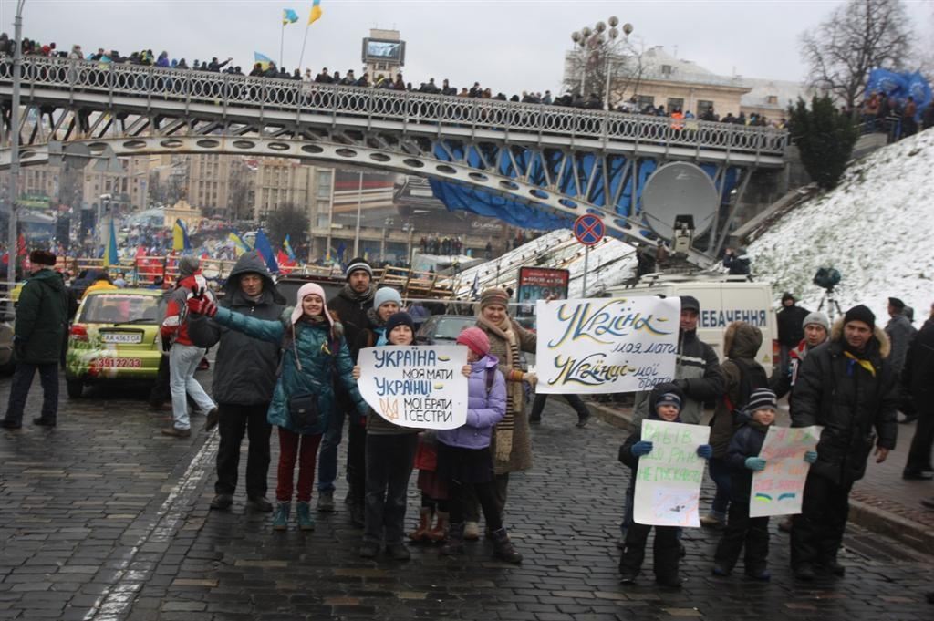 Марш миллиона на Евромайдане 