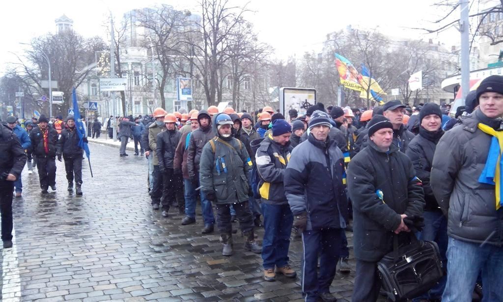 8 декабря начало массовой акции на Евромайдане