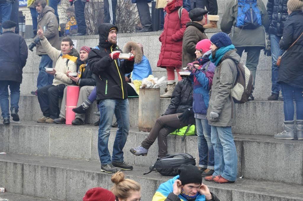 Евромайдан вышел на Марш миллиона. Фоторепортаж