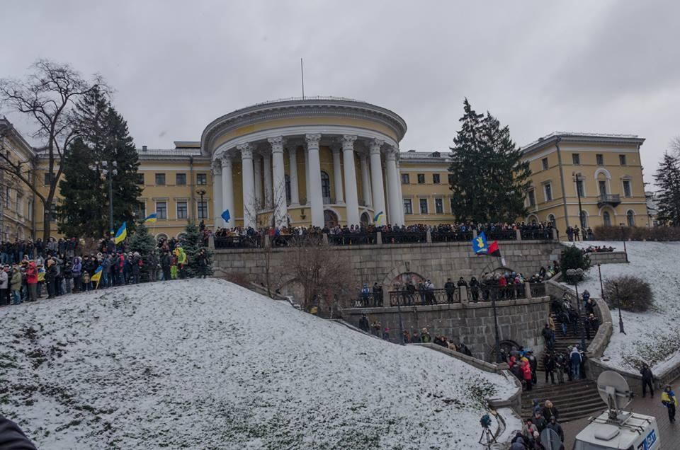 Опозиція нарахувала мільйон учасників Народного віче. Міліція - в 20 разів менше