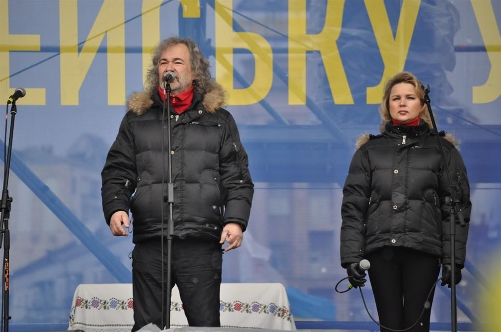 Евромайдан вышел на Марш миллиона. Фоторепортаж