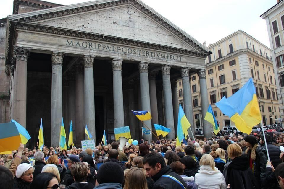 Українські Евромайдани по всьому світу