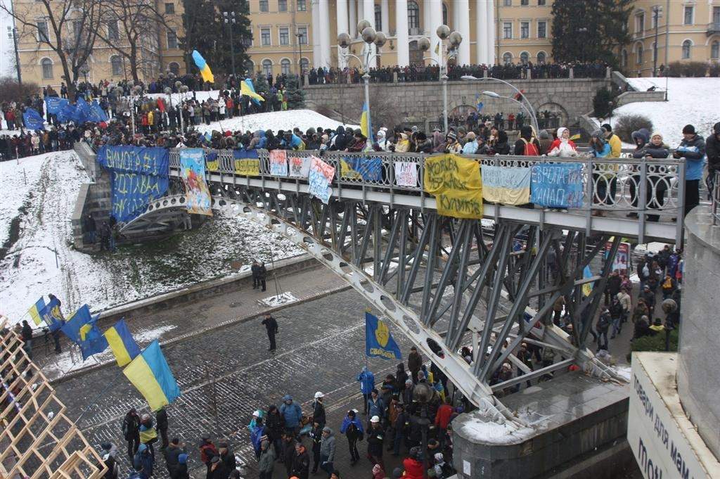 Марш миллиона на Евромайдане 
