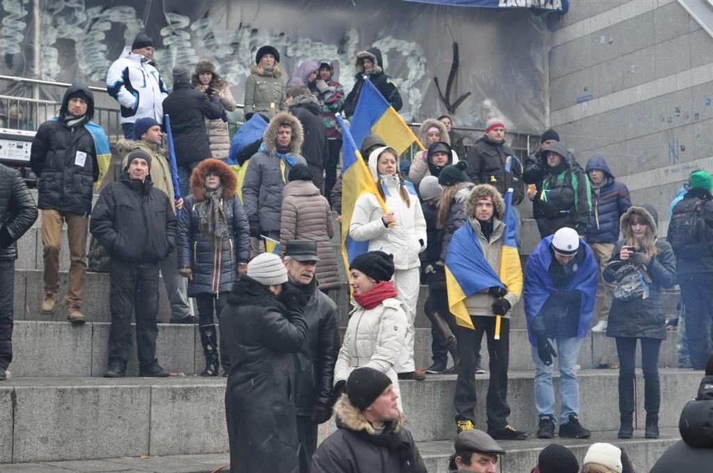 Евромайдан вийшов на Марш мільйона. Фоторепортаж