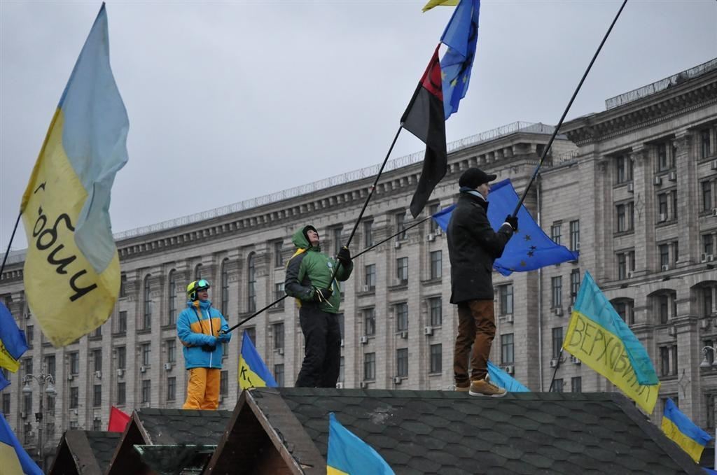 Евромайдан вийшов на Марш мільйона. Фоторепортаж