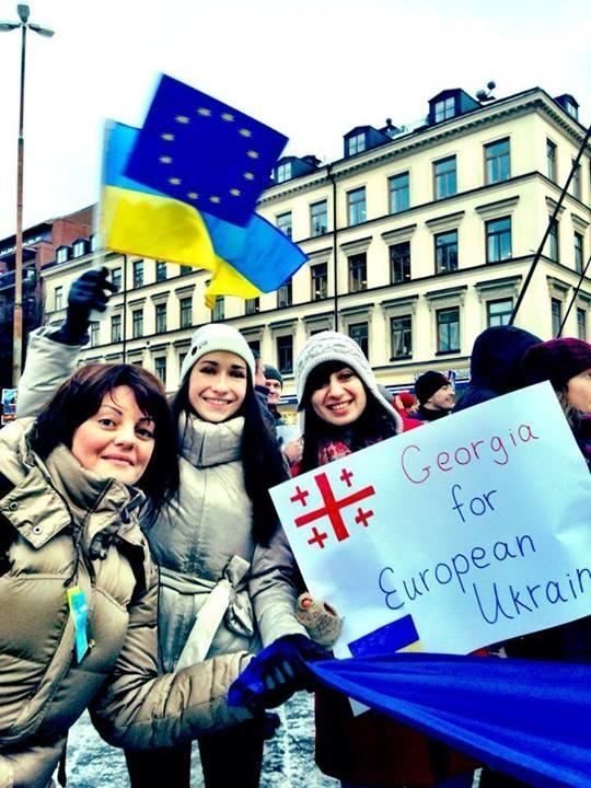 Украинские Евромайданы по всему миру