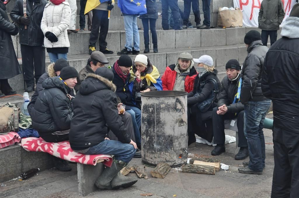 Евромайдан вышел на Марш миллиона. Фоторепортаж