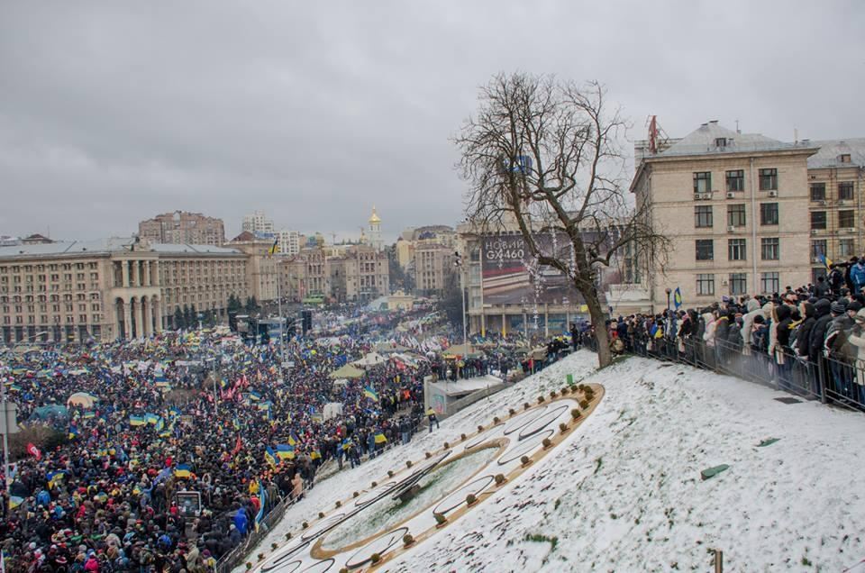 Опозиція нарахувала мільйон учасників Народного віче. Міліція - в 20 разів менше