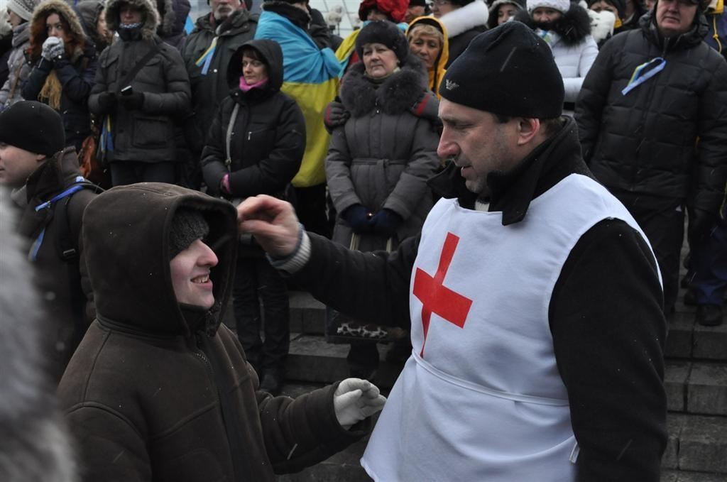 Евромайдан вышел на Марш миллиона. Фоторепортаж