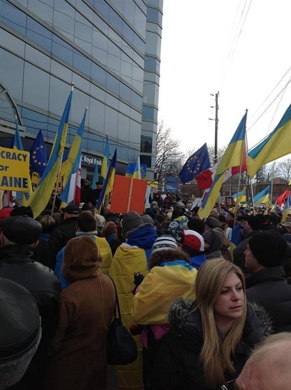 Українські Евромайдани по всьому світу