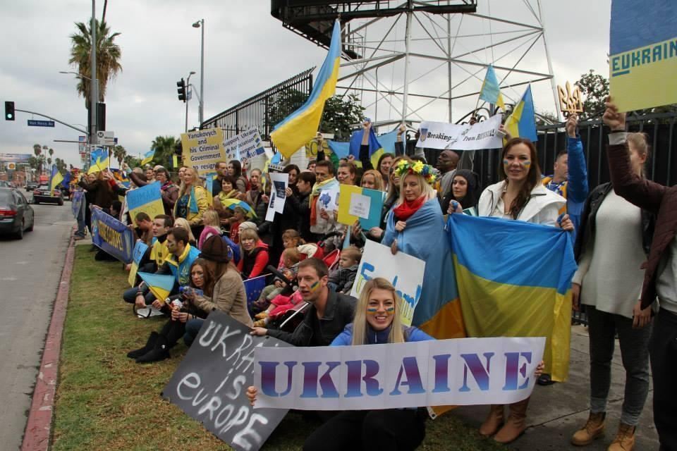 Украинские Евромайданы по всему миру