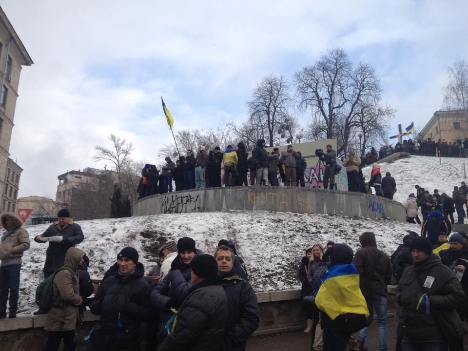 На мітингу в центрі Києва зібралося не більше 200 тис. осіб