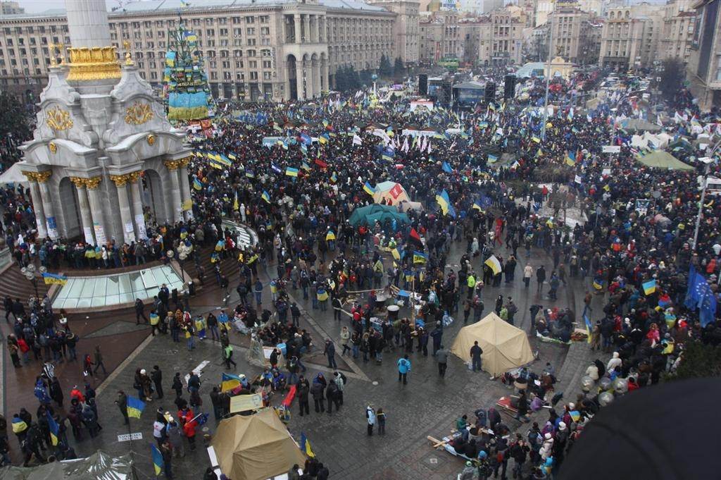 Марш миллиона на Евромайдане 