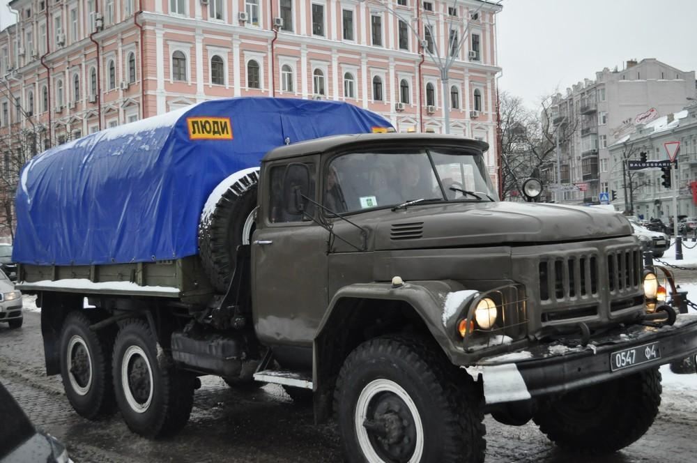 Евромайдан: как в центр Киева стягивалась милиция 