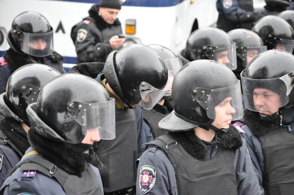 Евромайдан: як у центр Києва стягують міліцію