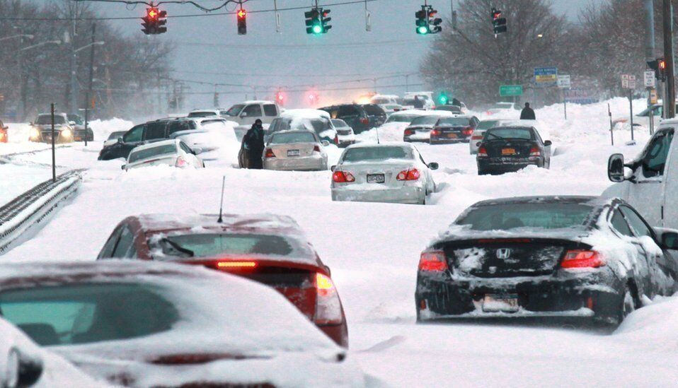 Сніговий шторм в США очима місцевих жителів