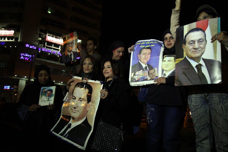 В Каире беспорядки на годовщину свержения Мубарака. Видео