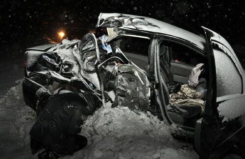 На Тернопольщине автобус столкнулся с легковушкой: есть жертвы. Фото