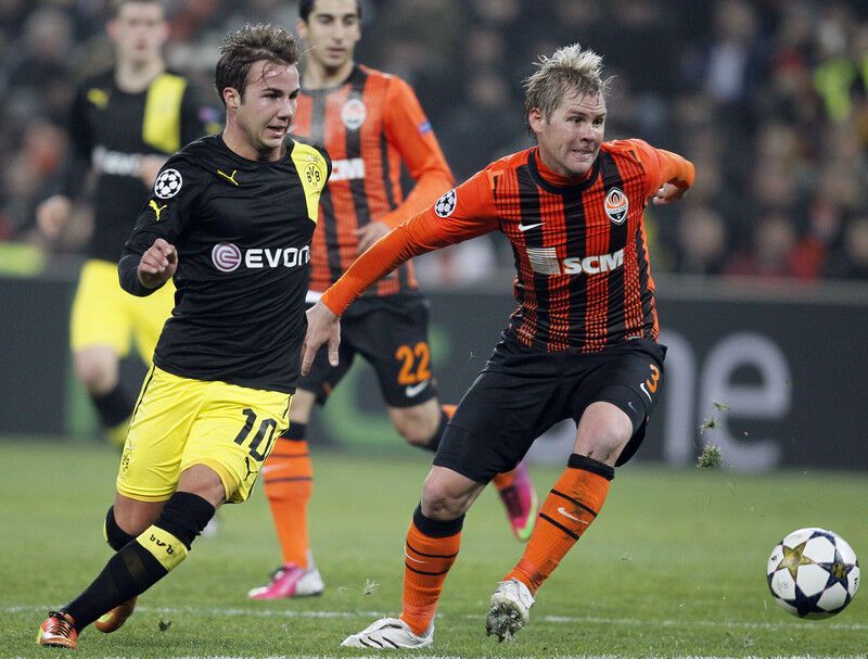 "Шахтер" - "Боруссия": эпизоды игры