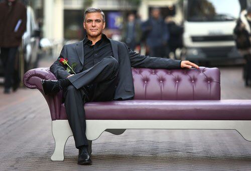 Восковой Джордж Клуни привлекает дам в Лондоне. Фото