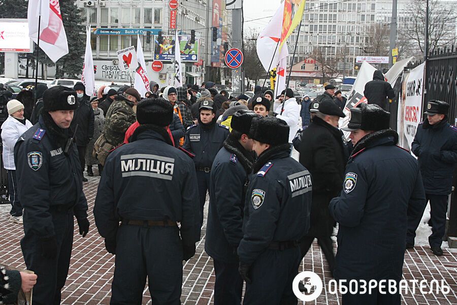 Митинг оппозиции под Апелляционным судом