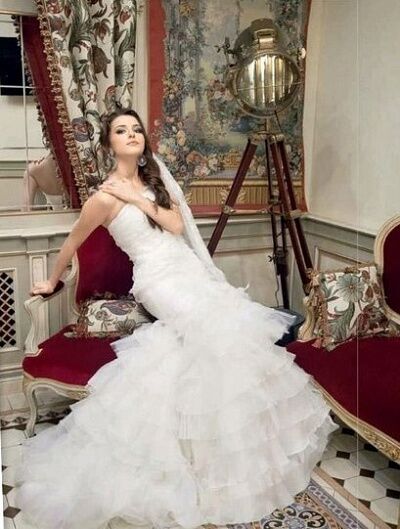 Звезда "Папиных дочек" стала свадебной моделью. Фото