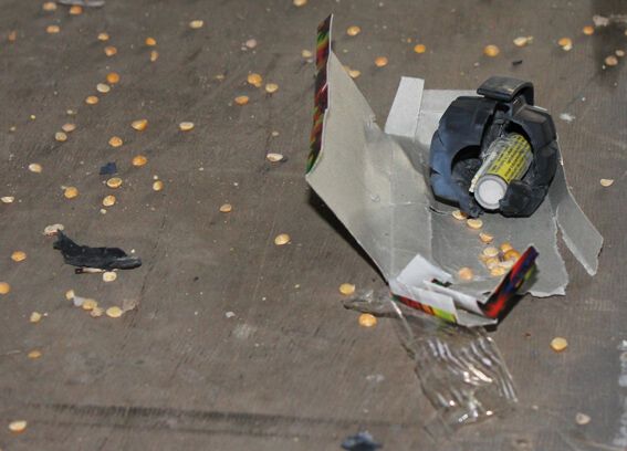 На пошті в Луцьку вибухнули гранати для пейнтболу