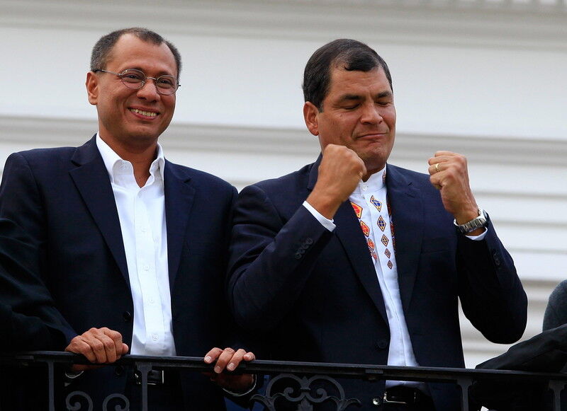 Корреа в третий раз избран президентом Эквадора