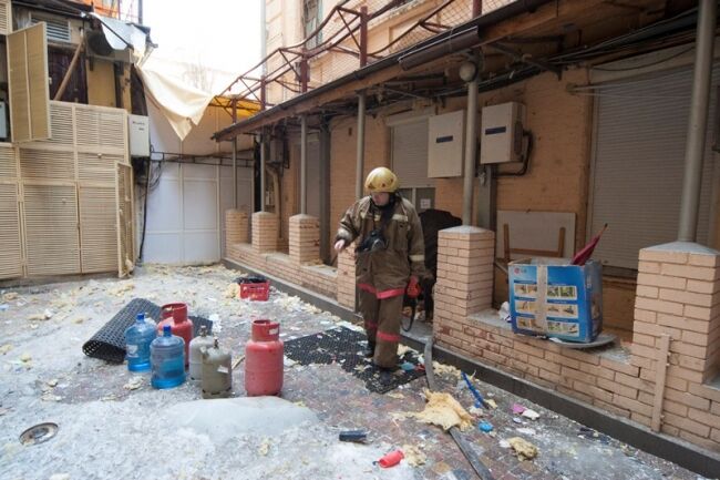 Взрыв в киевском ресторане: милиция проводит проверку