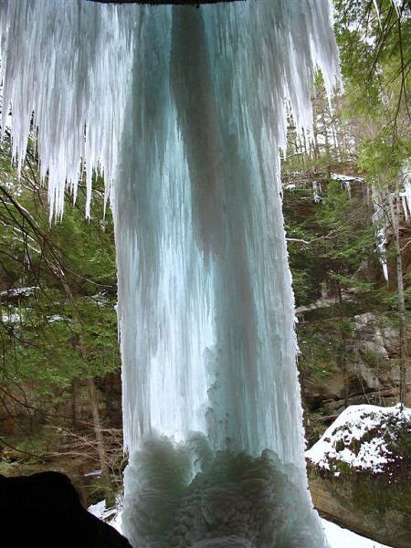 Замерзлі водоспади