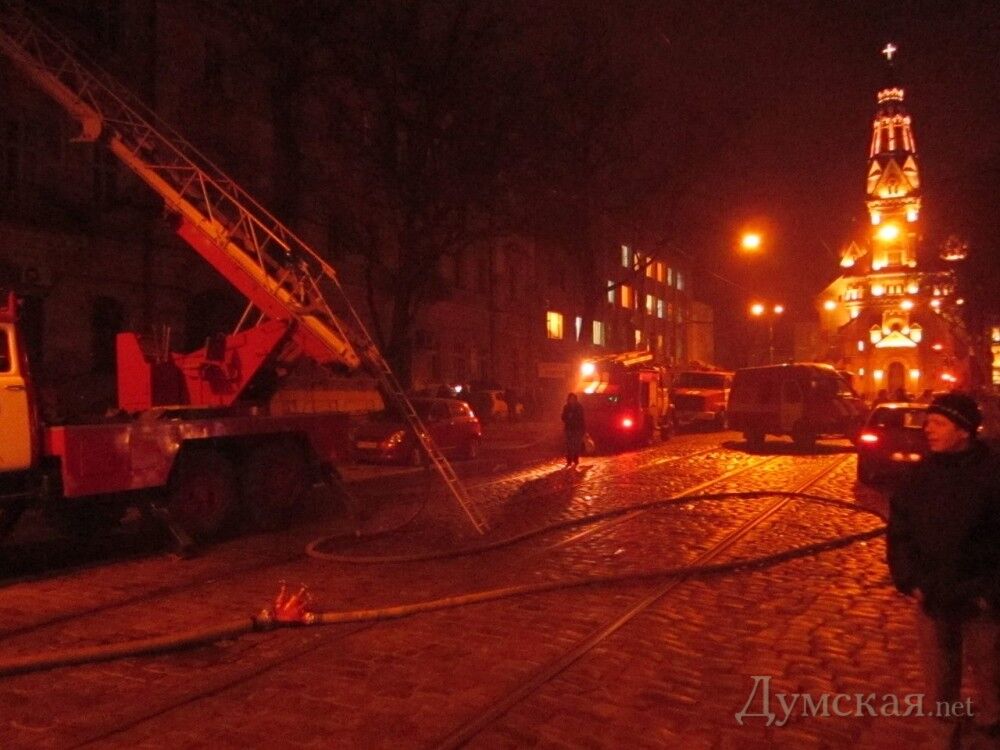 В Одессе горел дом певца Валерия Ободзинского. Фото. Видео