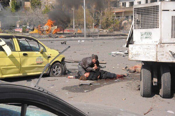 Мощные взрывы прогремели в центре Дамаска. Видео