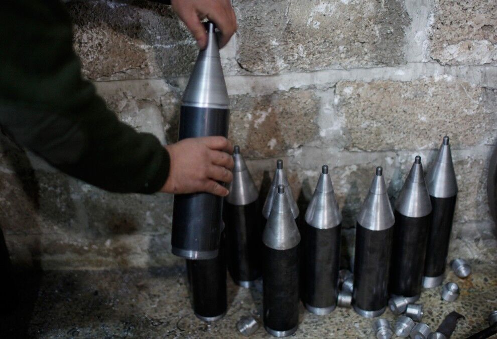 Саморобна зброя сирійських повстанців