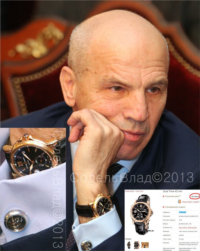 Фотокор показав, які годинники носять українські судді