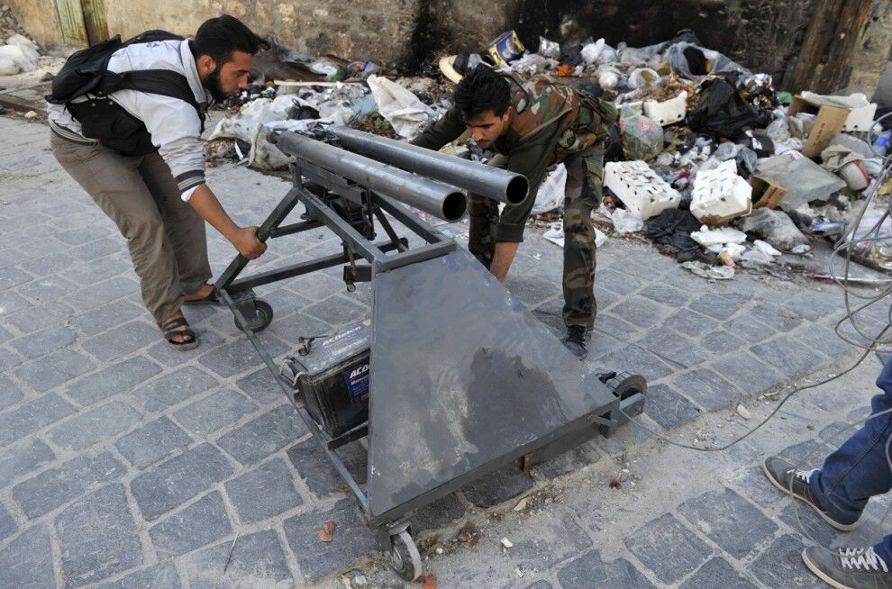 Саморобна зброя сирійських повстанців