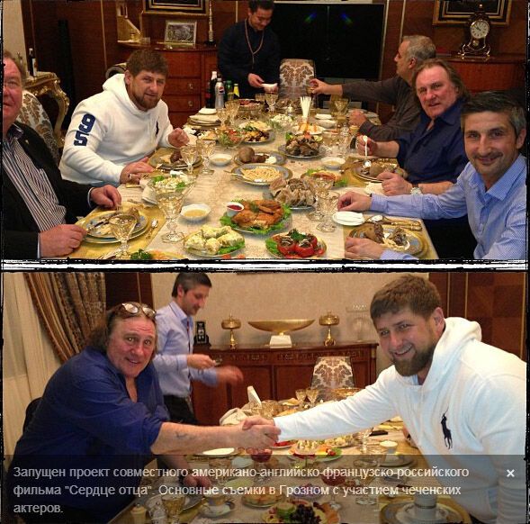 Кадыров подарил Депардье 5-комнатную квартиру 