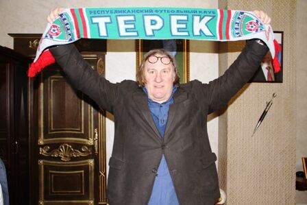 Депардье стал болельщиком футбольного клуба Кадырова