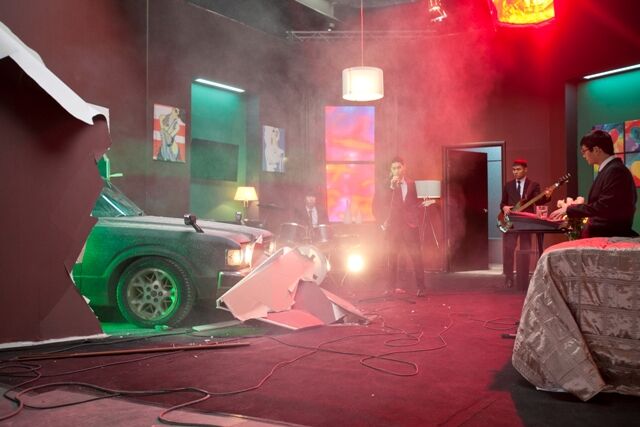 Наталья Гордиенко разнесла съемочную площадку. Фото