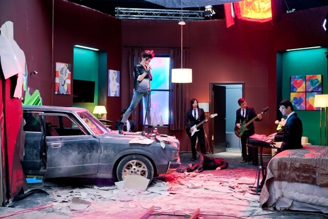 Наталья Гордиенко разнесла съемочную площадку. Фото