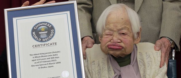 114-летнюю японку признали старейшей женщиной мира 