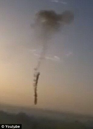 Обнародовано видео крушения воздушного шара в Египте. Видео