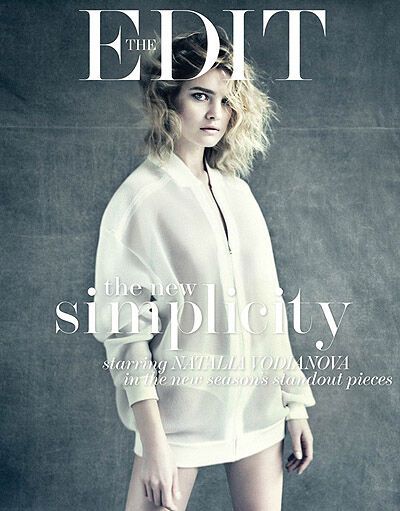 Водянова стала воплощением чистой страсти для The Edit. Фото