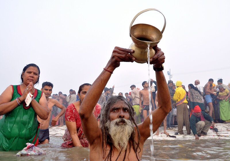 Крупнейший религиозный праздник собрал 12 млн индусов