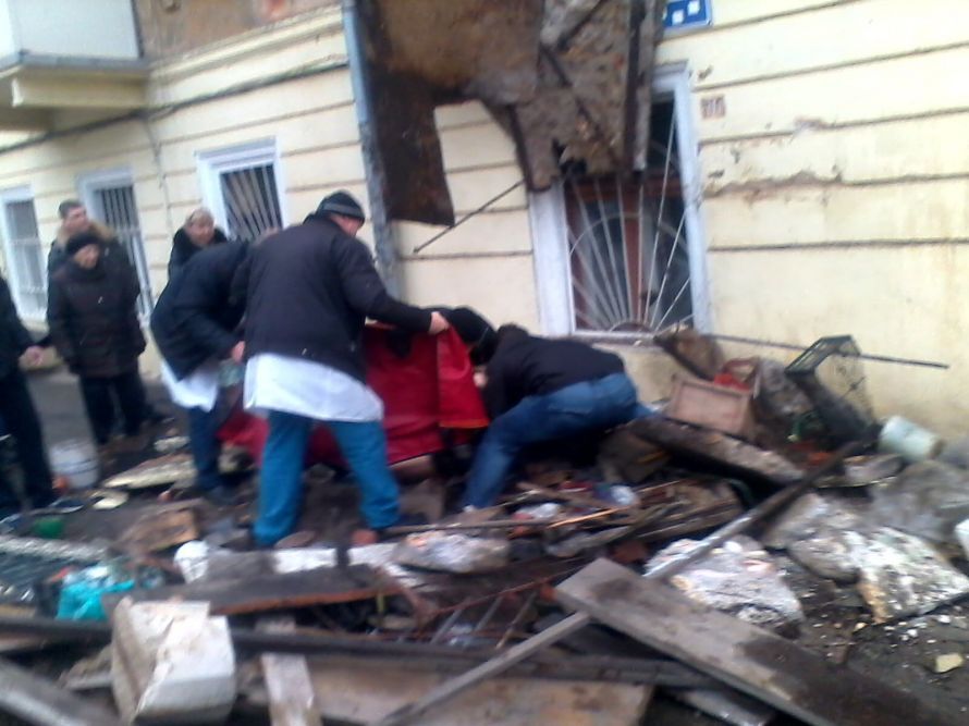 В центре Одессы обрушился балкон вместе с хозяйкой