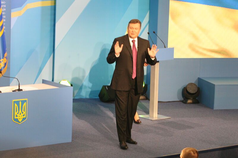 Прес-конференція Віктора Януковича