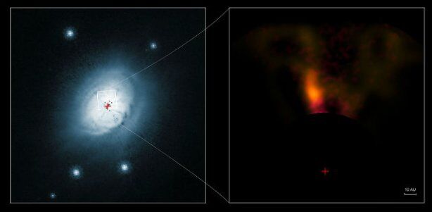 Астрономы нашли зарождающуюся планету