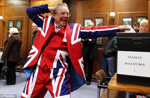 Референдум на Фолклендах привел к взрыву британского патриотизма
