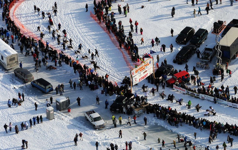 Гонка на собачих упряжках Iditarod-2013