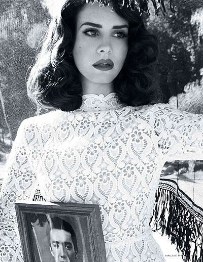 Дель Рей вписалась в итальянский стиль для L'officiel. Фото